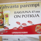VANHA Mainos Juliste Rakuuna 47 Olut Lappeenranta - pikkukuva 2