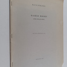 Rauni Puranen : Kaarle Krohn : bibliography (signeerattu,... - pikkukuva 1