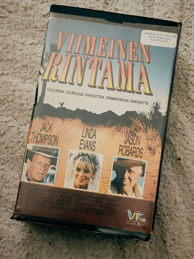Viimeinen rintama (1986).(minisarja) 2xVHS