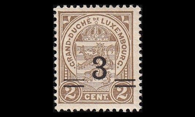 Luxemburg 108 * Käyttösarja 3/2 C (1915)