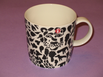 IITTALA: MUSTA GEPARDI -MUKI O.TOIKKA