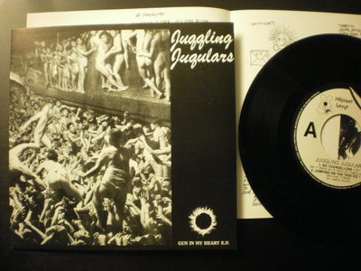 7" Juggling Jugulars: Gun In My Heart E.P.