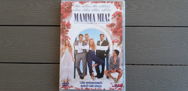 DVD: Mamma Mia! Elokuva (Meryl Streep, Pierce Brosnan 2008)