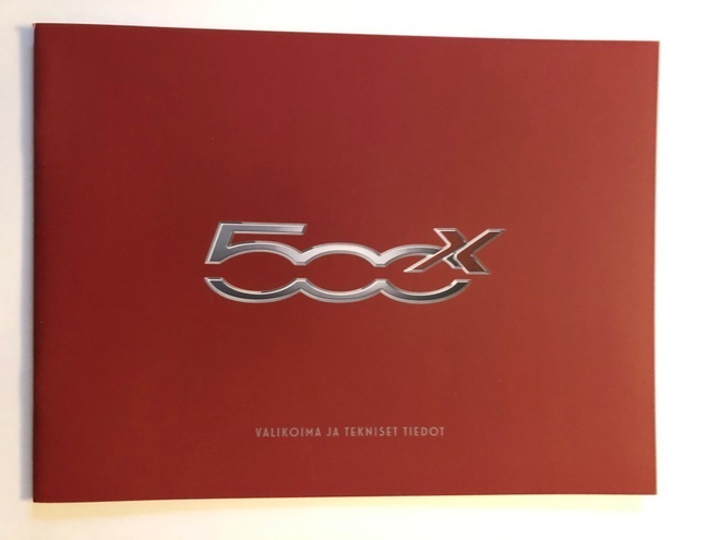 Myyntiesite Fiat 500X - 7/2015