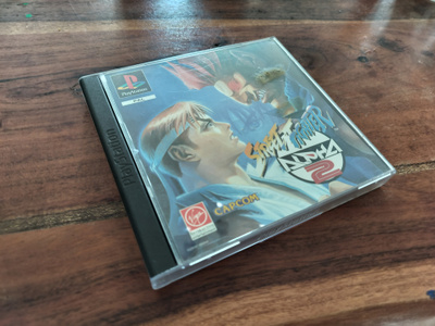 PS1 Street Fighter Alpha 2 (PAL, CIB)