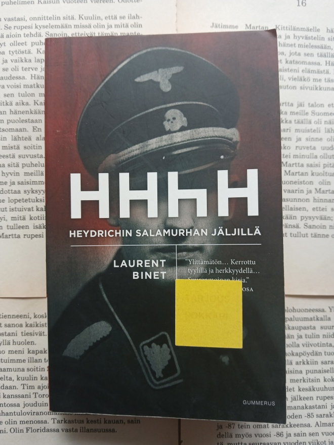 Laurent Binet - HHhH • Heydrichin salamurhan jäljillä (nid.)