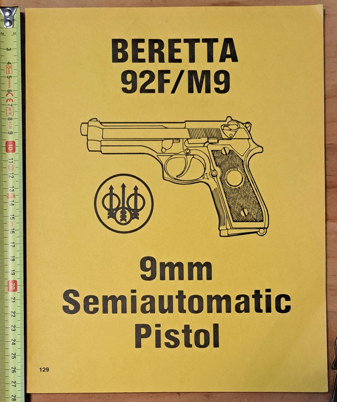 BERETTA 92F/M9 MANUAALI