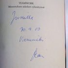 Juhani Tamminen : Teamwork : menestyksen askeleet ryhmäty... - pikkukuva 3