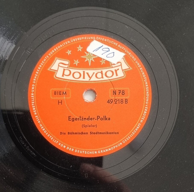 1954 Die Bömischen Stadtmusikanten Polydor 49218