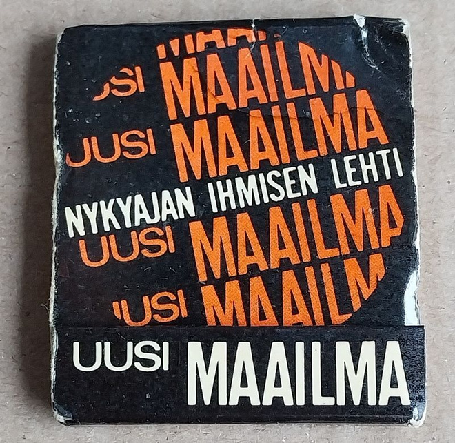 Uusi Maailma KATSO lehti mainostikut