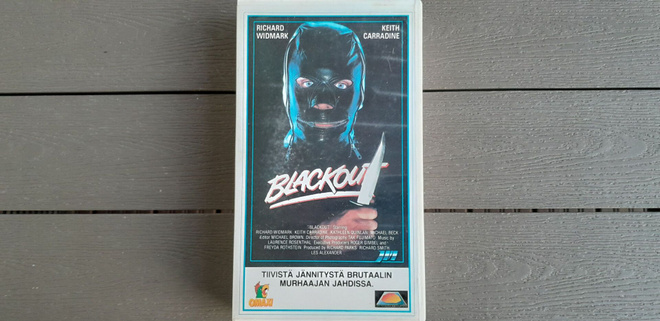 VHS: Blackout (Richard Widmark, Keith Carradine 1985/1991)