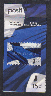 Postituore ** LaPe 2455 vihko, Suomen lippu 2017.