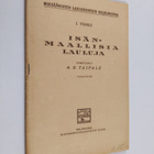 Isänmaallisia lauluja : 1. vihko - pikkukuva 1