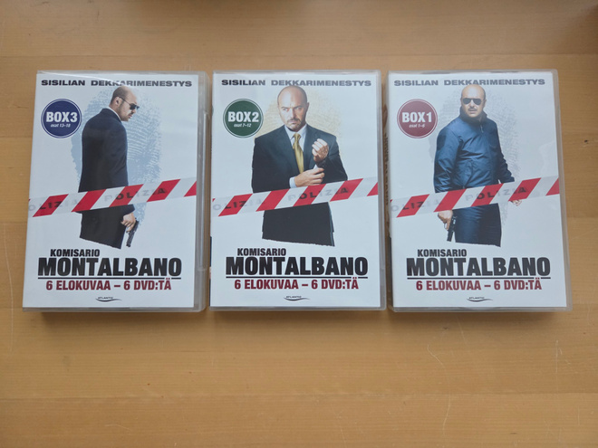 KOMISARIO MONTALBANO . 18DVD .