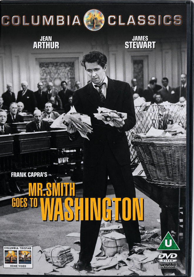 Mr. Smith lähtee Washingtoniin (1939) James Stewart  DVD