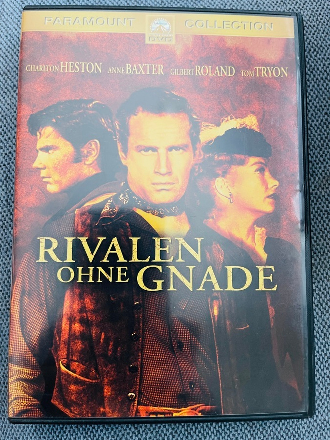 Väkivaltainen Texas 1956 Charlton Heston SuomiTXT