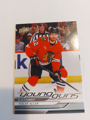 2024-25 Upper Deck #491 Nolan Allan YG RC