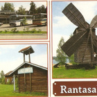 Rantasalmi: Linja-autoasema, tuulimylly... Ei kulk. - pikkukuva 1
