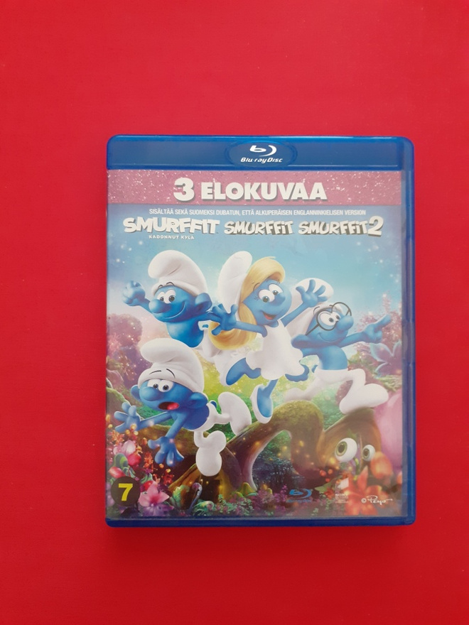 3xSmurffit BLU-RAY