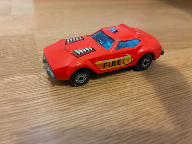 Fire Chief paloauto vanha Matchbox Lesney pikkuauto n 1/64