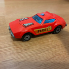 Fire Chief paloauto vanha Matchbox Lesney pikkuauto n 1/64 - pikkukuva 1