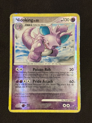 Nidoking lv.55 34/132 Secret Wonders Reverse holo