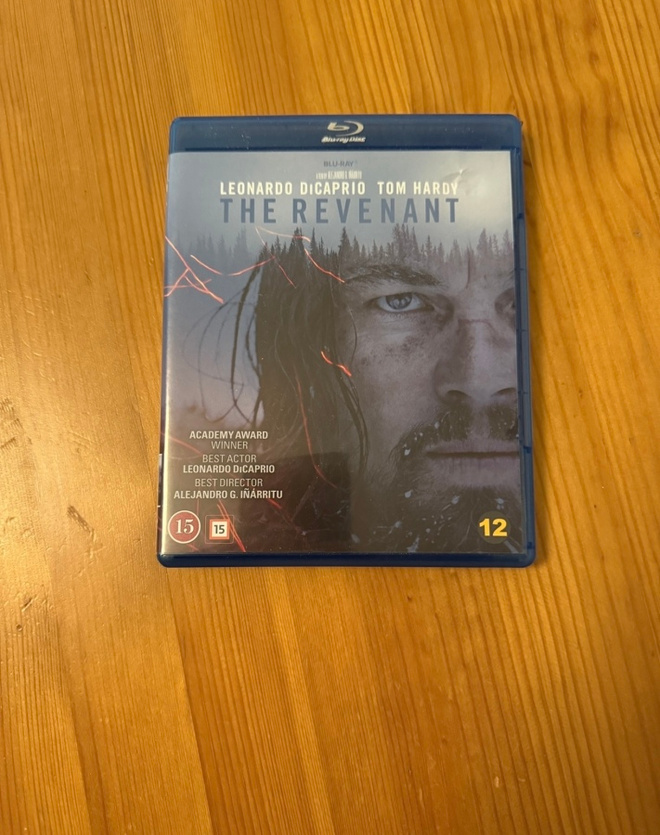 The revenant  blu-ray