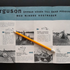 Ferguson TE-20 Traktorin + Työkoneiden esite (1950) - pikkukuva 3