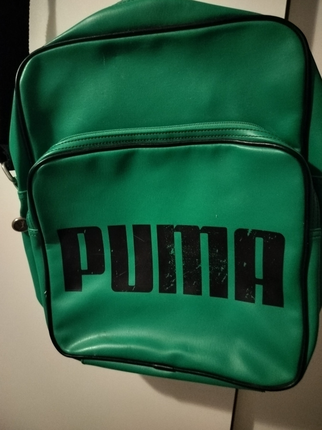 Upean vihreä Puma yliolan laukku