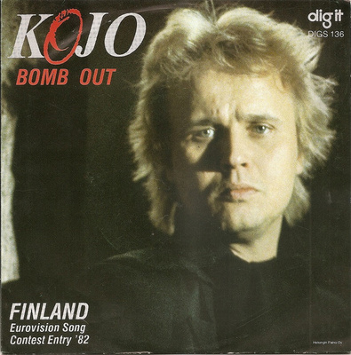 7” SINGLE Kojo - Bomb Out / Videovenus NUKU POMMIIN ENKUKS