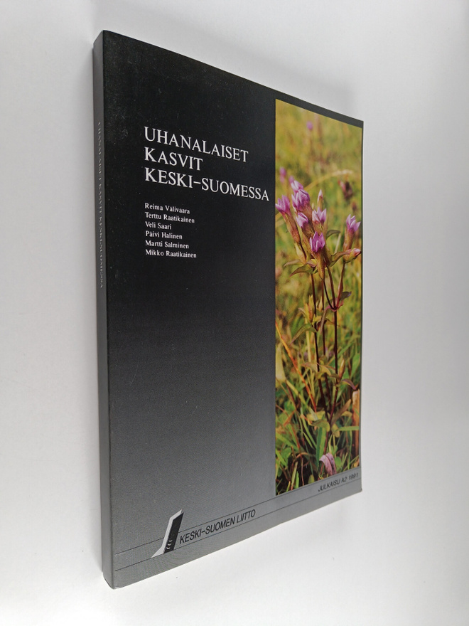Reima Välivaara : Uhanalaiset kasvit Keski-Suomessa