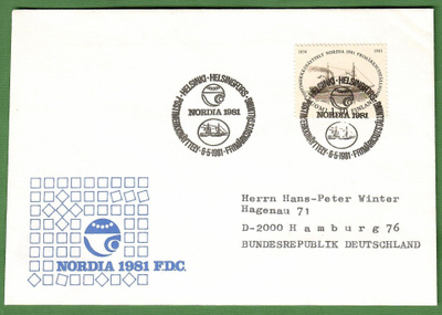 FDC 5.6.1981 Nordia Postimerkkinäyttely (100)
