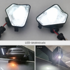 Mercedes-Benz sivupeilin valot – LED-lisävalo peilin alle - pikkukuva 4