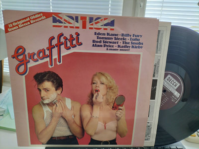 V/A, British Graffiti, 2LP SWE -79 SIISTI KUNTO !!