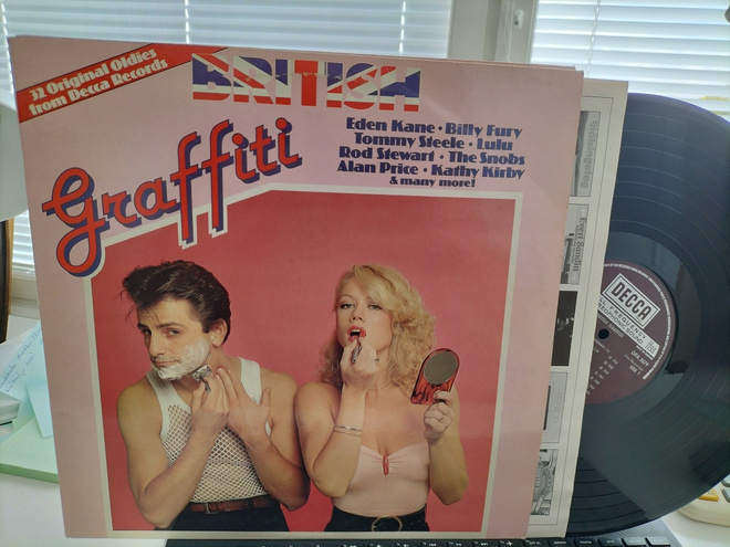 V/A, British Graffiti, 2LP SWE -79  SIISTI KUNTO !!