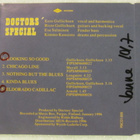 Doctors´ Special • Kinda Blues CD-EP - pikkukuva 2