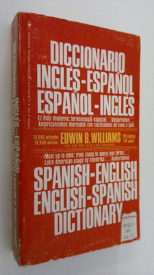 Edwin B. Williams : Spanish-English/English-Spanish dicti...