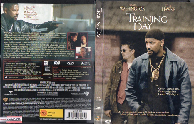 Training Day	(58 450)	k	-FI-	snapcase,	DVD		denzel washingto