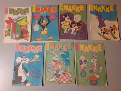 Nakke- lehtiä 7kpl 1975