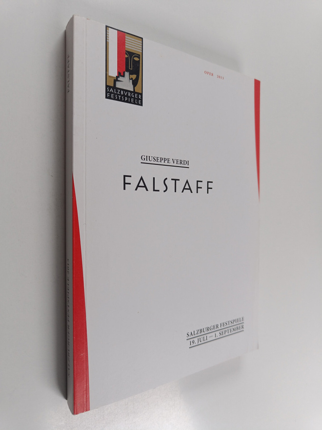 Falstaff - Salzburger festspiele 19. Juli - 1. September