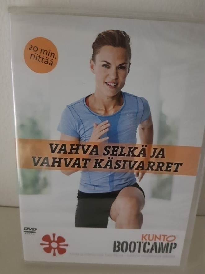 Kunto Plus Bootcamp - Vahva selkä ja vahvat käsivarret - DVD