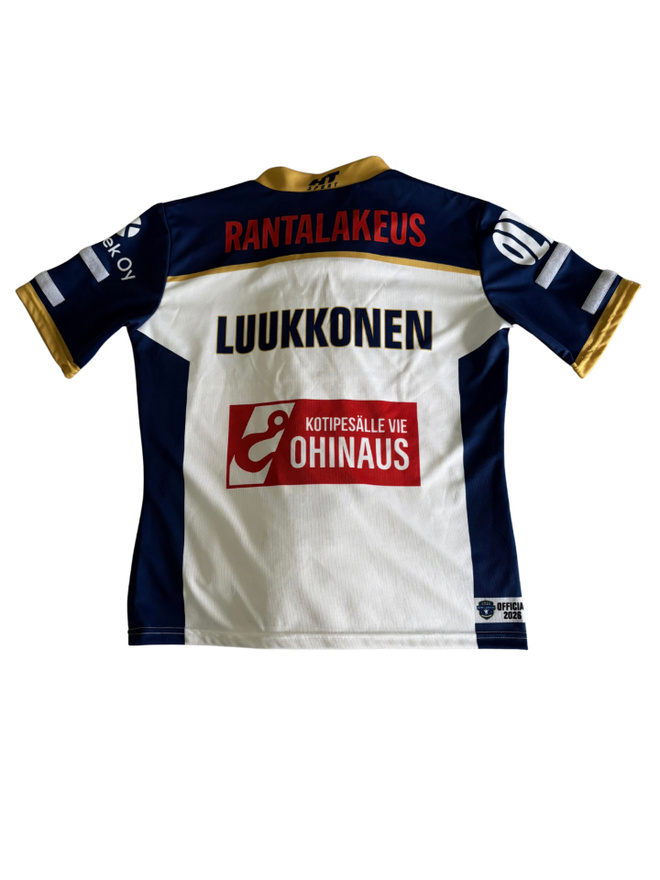 Niilas Luukkonen Game Worn-paita kaudelta 2026