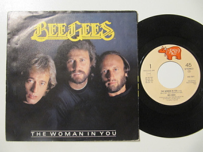 Bee Gees The Woman In You 7" sinkku