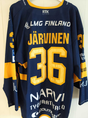 Rauman Lukko Järvinen game worn
