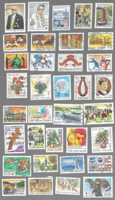 35 KPL 1979-83 VUOSIEN SUOMALAISIA LEIMATTUJA ERILAISIA POST
