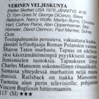 "VERINEN VELJESKUNTA" (V. 1976! "Helter Skelter" , Fix ! !) - pikkukuva 5