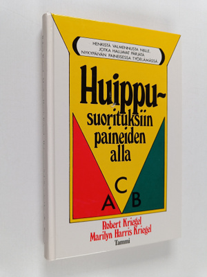 Robert Kriegel : Huippusuorituksiin paineiden alla