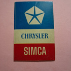 Chlysler Simca. - pikkukuva 1