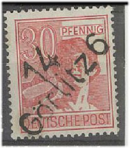 Saksa venäl.miehitys Mi 176 II ++ (sign. Dr Herbst)