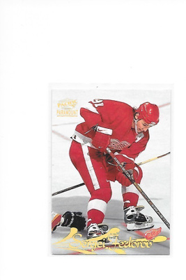 1997-98 Paramount #65 Sergei Fedorov Detroit Red Wings